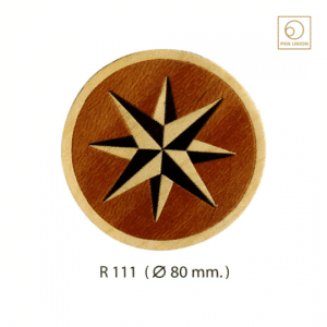แผ่นไม้วีเนียร์ฝัง Marquetry Inlay ไม้ธรรมชาติ สำหรับตกแต่งเฟอร์นิเจอร์ จากสเปน R111