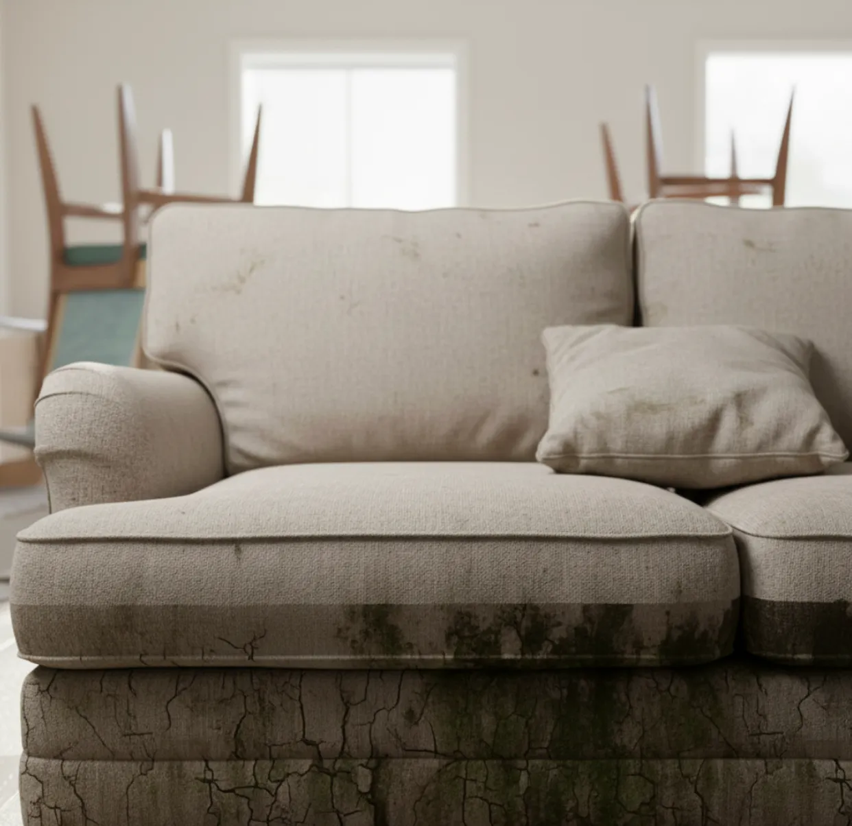 ซ่อมเฟอร์นิเจอร์และของใช้ภายในบ้านหลังน้ำท่วม