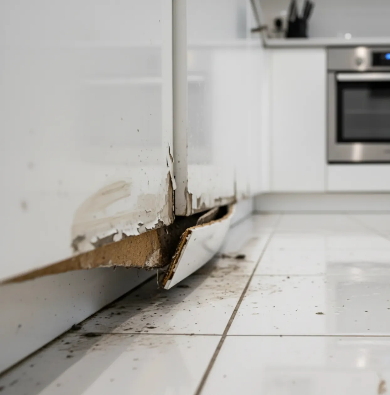 ซ่อมห้องครัวหลังน้ำท่วม