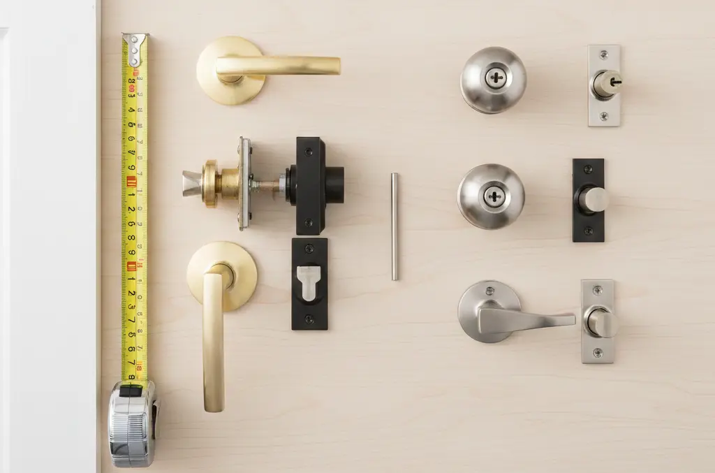 สิ่งสำคัญที่ควรรู้เกี่ยวกับมือจับประตู เพื่อให้วัดได้ถูกต้อง