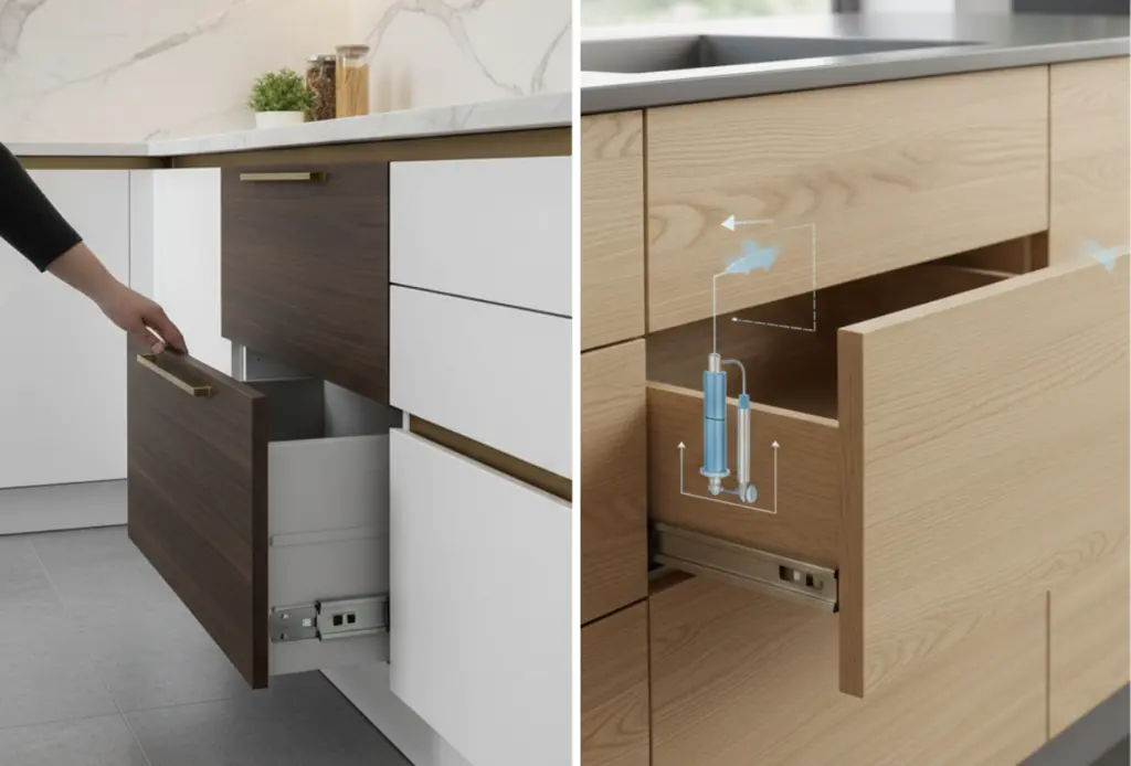 เลือกระบบลิ้นชักอย่างไรให้เหมาะกับบ้านและการใช้งาน