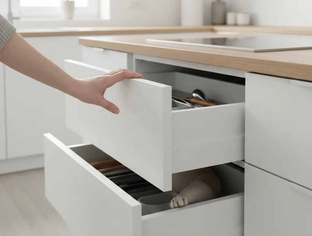 ระบบลิ้นชัก push-to-open คืออะไร