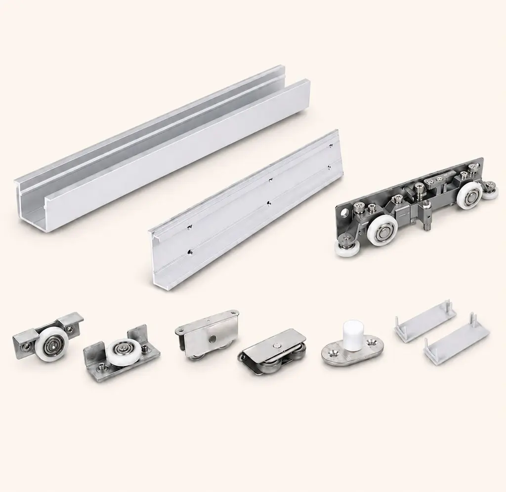 รางบานเลื่อนแบบซ่อนหน้าบาน