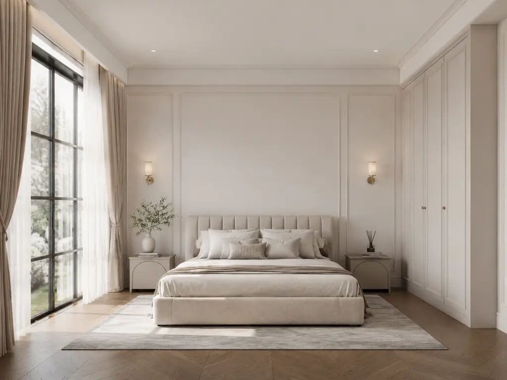 เทคนิคแต่งผนังบ้านหรู quiet luxury ด้วยคิ้วบัวตกแต่งผนัง